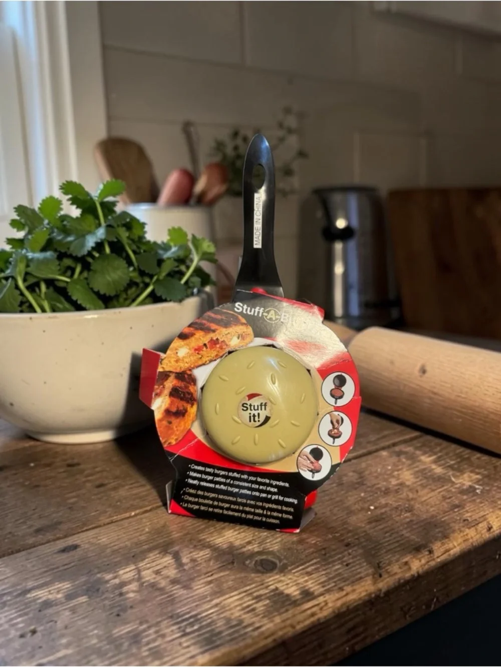 Stuff-A-Burger Burger‎ Maker NEW